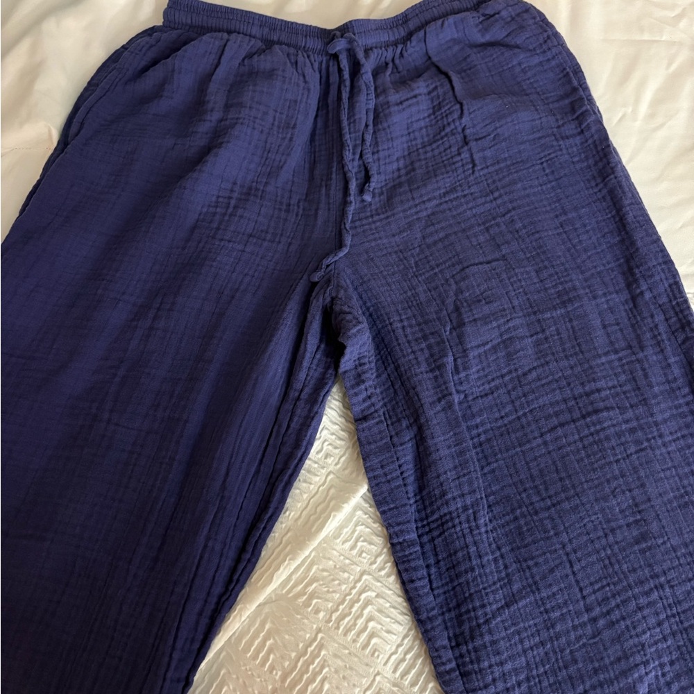 Lightweight linen pants